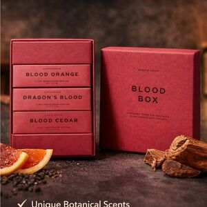 Blood Box Red Scented perfume Set , 3 x 2ml